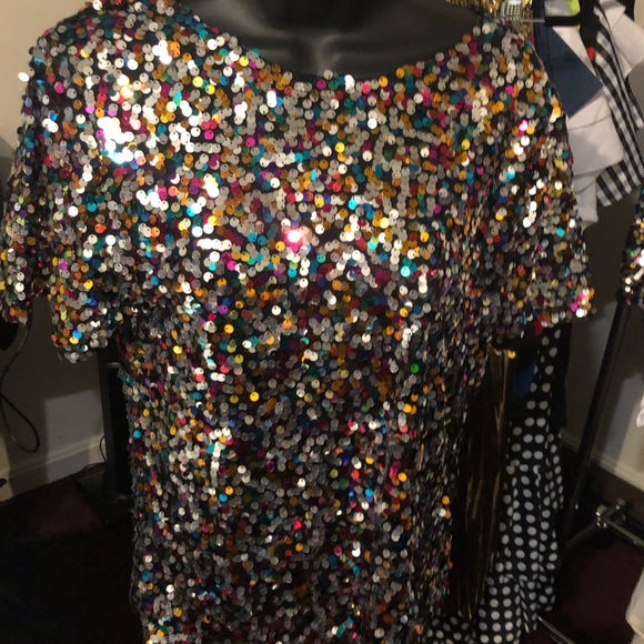 Sequin top multi color - Picture 2 of 2